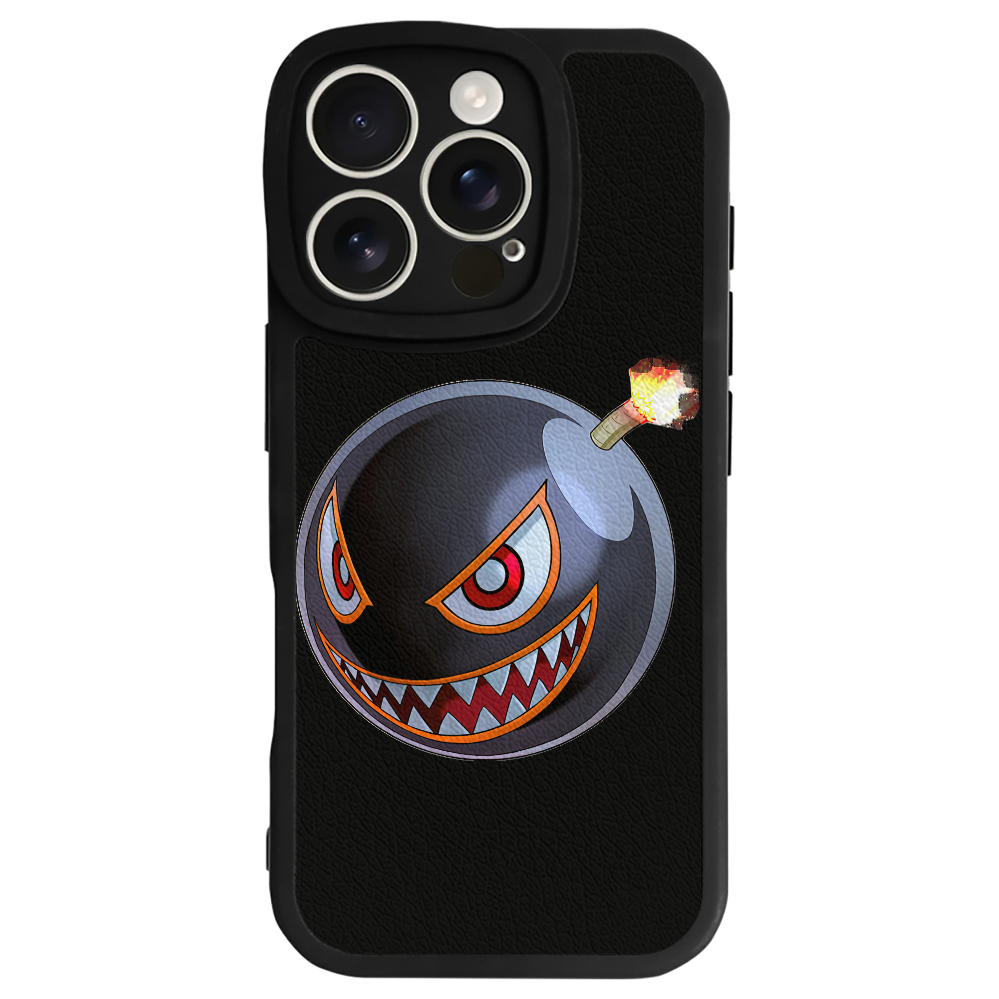 （画像用） 遊☆戯☆王 Yu-Gi-Oh! 【iPhone 16シリーズ対応】シリコンスマホケース（レザー調） 材質：シリコン